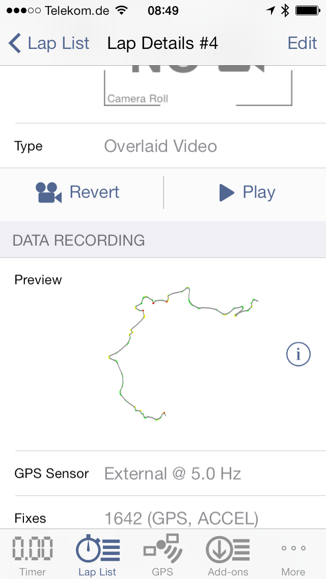 Data Recording - Receiving Device
