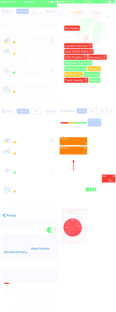 Screen shots