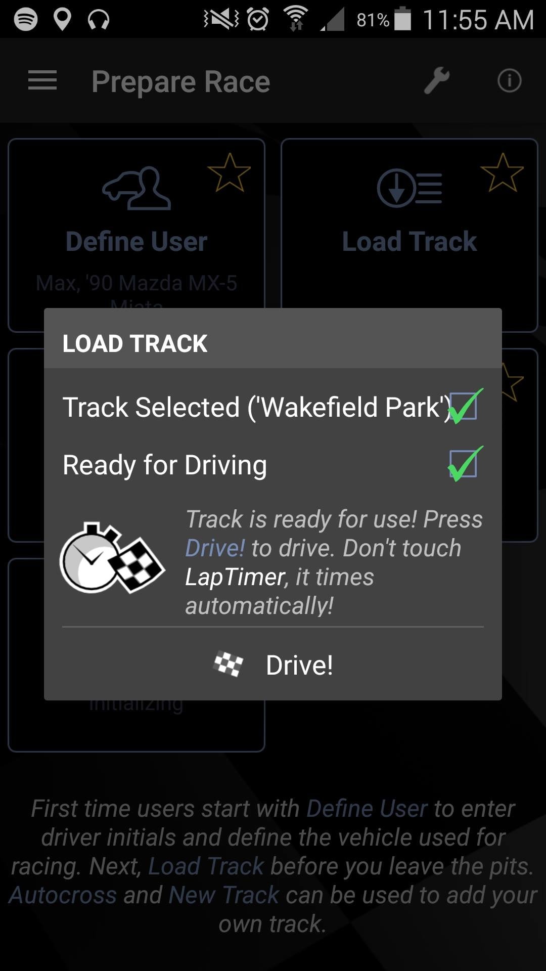 load track